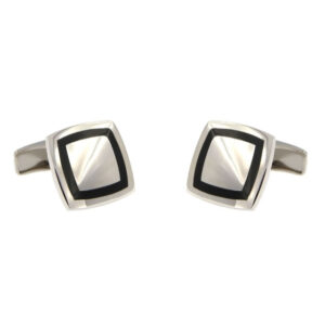 Gemelli Argento Quadrati
